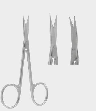 Ножиці СТІВЕНСА (STEVENS) для тенотомії, гострий/гострий, вигнутий, 11,5 см (cm)